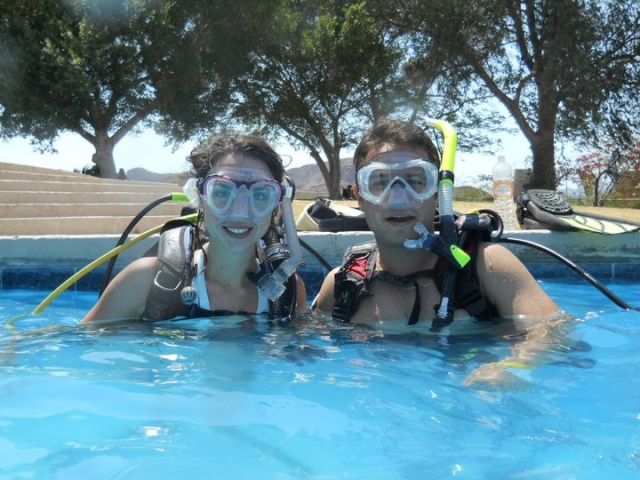 Cursos en piscina